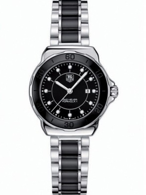 Tag Heuer Formula 1 Steel and Ceramic Diamond Dial 32mm Ladies w